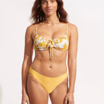 Castaway Reversible Hipster Bikini Pant - Tuscan Sunset - Simply Beach UK