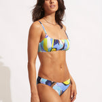 Tropfest Bralette Bikini Top - True Navy - Simply Beach UK