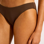 Collective Hipster Bikini Pant - Dark Chocolate - Simply Beach UK