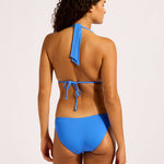 Collective Multi Fit Longline Tri Bikini Top - Sapphire - Simply Beach UK