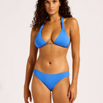 Collective Multi Fit Longline Tri Bikini Top - Sapphire - Simply Beach UK