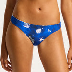 Corfu Reversible Hipster Bikini Pant - Azure - Simply Beach UK