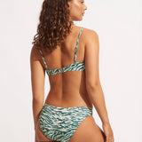 Wild at Heart High Cut Rio Bikini Pant - Evergreen - Simply Beach UK