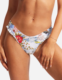 Coast to Coast High Cut Rio Bikini Pant - Powder Blue - Simply Beach UK