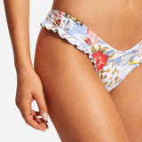Coast to Coast High Cut Rio Bikini Pant - Powder Blue - Simply Beach UK