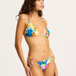 Ciao Bella Brazilian Tie Side Bikini Pant - White - Simply Beach UK