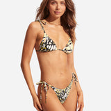 Take Flight Tie Side Rio Bikini Pant - Wild Lime - Simply Beach UK