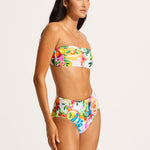 Ciao Bella Bandeau Bikini Top - White - Simply Beach UK