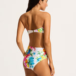 Ciao Bella Bandeau Bikini Top - White - Simply Beach UK