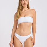 High Tide Hipster Bikini Pant - White