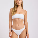 High Tide Hipster Bikini Pant - White