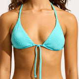 Oasis Slide Tri Bikini Top - Atoll - Simply Beach UK