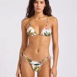 Paradise Heat Tie Side Rio Bikini Pant - Vanilla