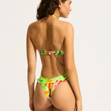 Tropique High Cut Rio Bikini Pant - Aloe Gel - Simply Beach UK