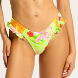 Tropique High Cut Rio Bikini Pant - Aloe Gel - Simply Beach UK