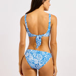 C Shells Reversible Hipster Bikini Pant - Sapphire - Simply Beach UK