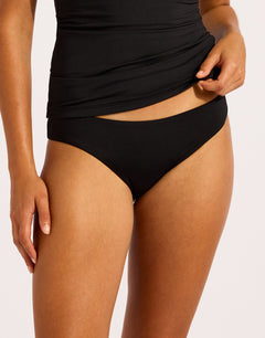 Collective Hipster Bikini Pant - Black - Simply Beach UK