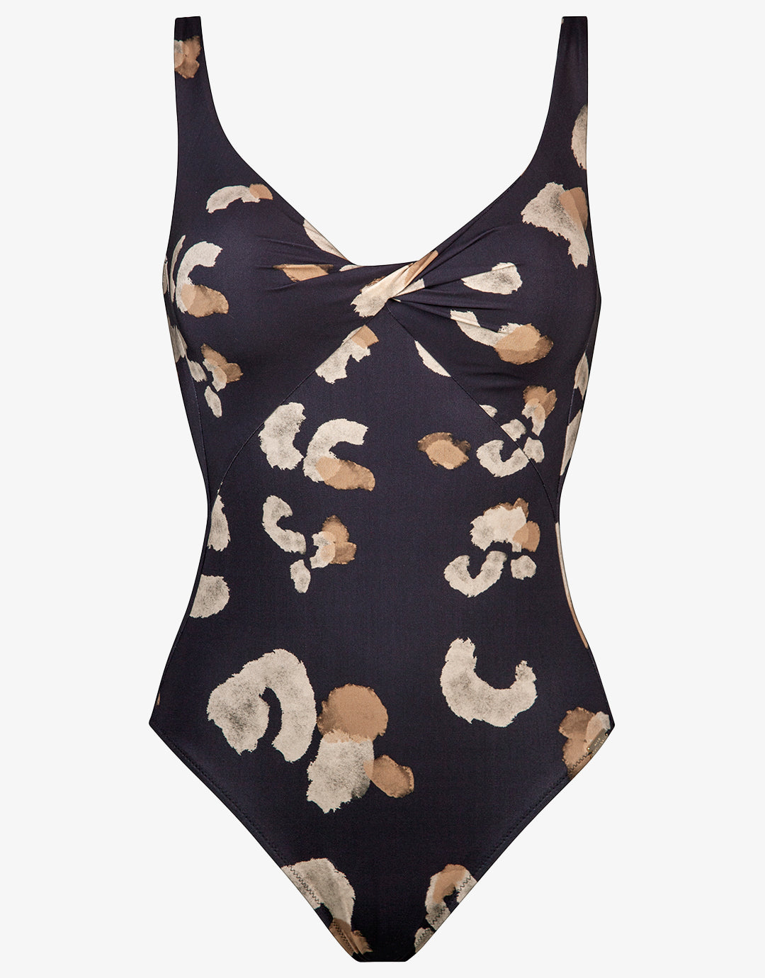 Abstraction Twist Front Swimsuit - Simply Beach UK