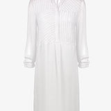 Buttoned Tunic - White - Simply Beach UK