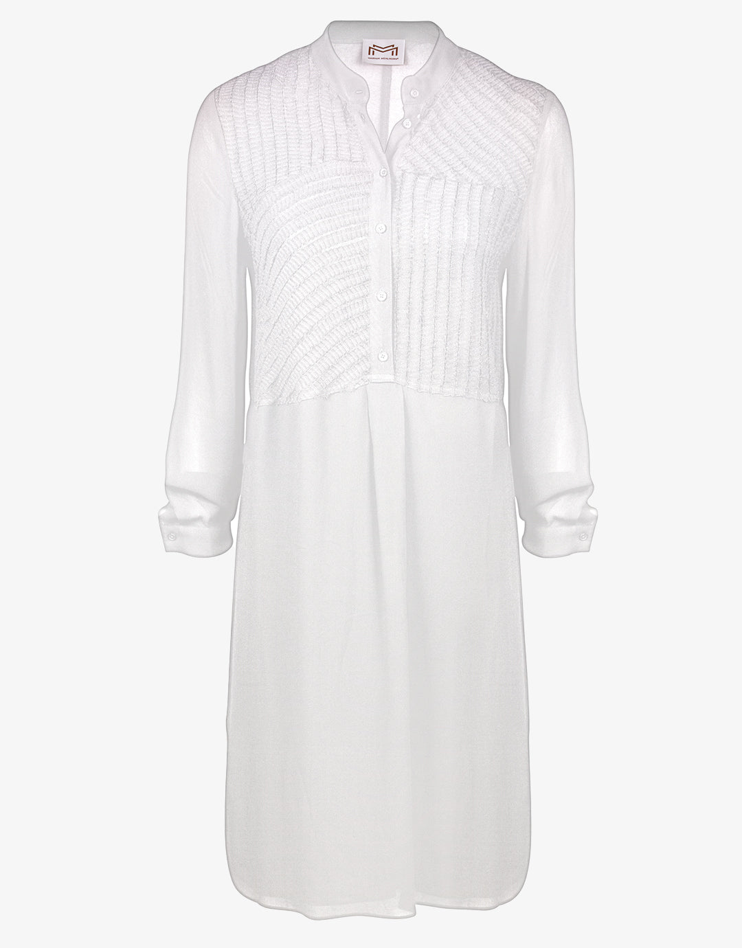 Buttoned Tunic - White - Simply Beach UK