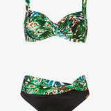 Green Tiger Underwired Bikini Set - Simply Beach UK