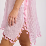 Amnesia Kaftan - Blush Pink