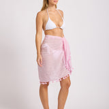 Cotton Gauze Sarong - Blush Pink