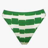 Radiance Bikini Pant - White and Clover - Simply Beach UK
