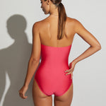 Roidal Ceylan B Cup Bandeau Swimsuit - Pink - Simply Beach UK