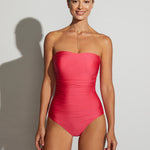 Roidal Ceylan B Cup Bandeau Swimsuit - Pink - Simply Beach UK