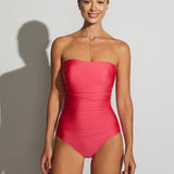 Roidal Ceylan B Cup Bandeau Swimsuit - Pink - Simply Beach UK