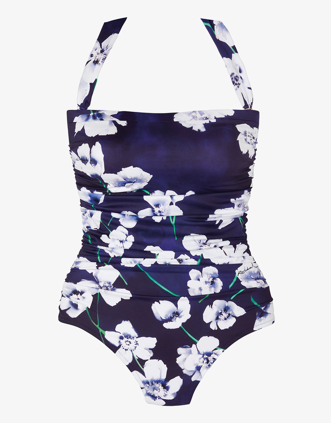 Roidal Valeria B Cup Bandeau Swimsuit - Blue - Simply Beach UK