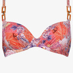 Euphoria Gathered Underwired Bikini Top - Rose Infusion - Simply Beach UK