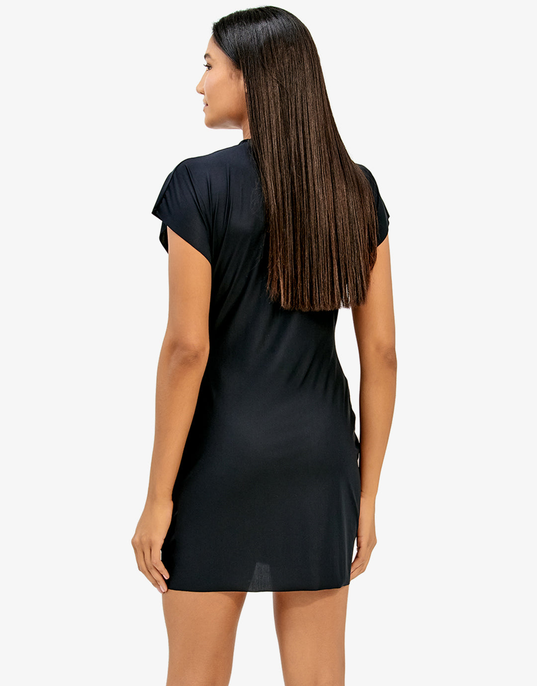 Sasha Short Cover Up - Black - Simply Beach UK