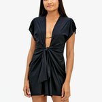 Sasha Short Cover Up - Black - Simply Beach UK