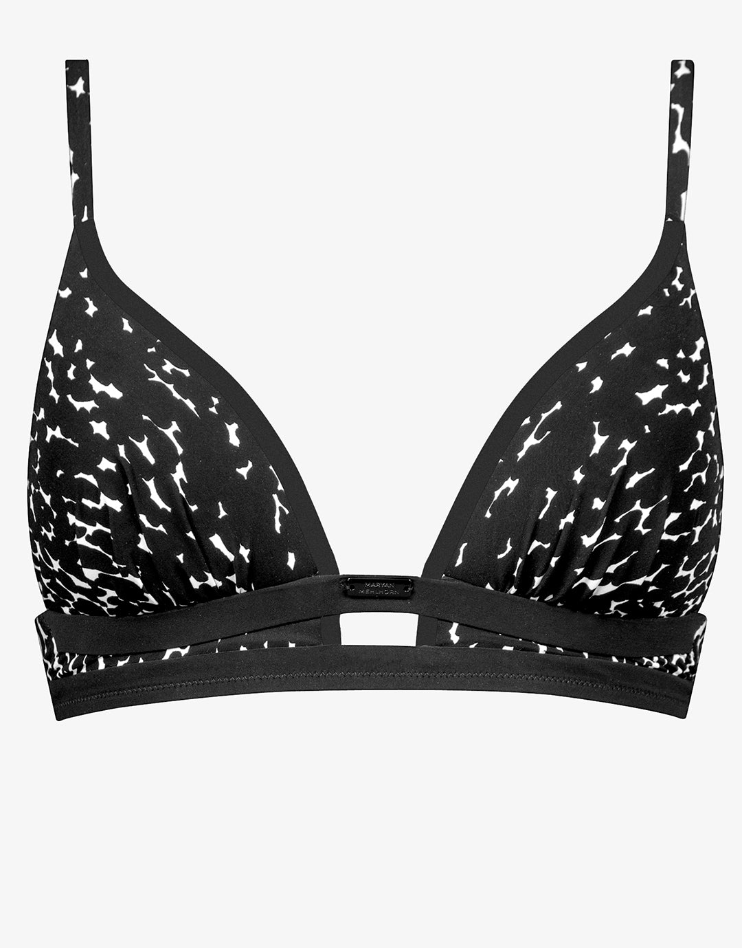 Capture Banded Bikini Top - Black - Simply Beach UK