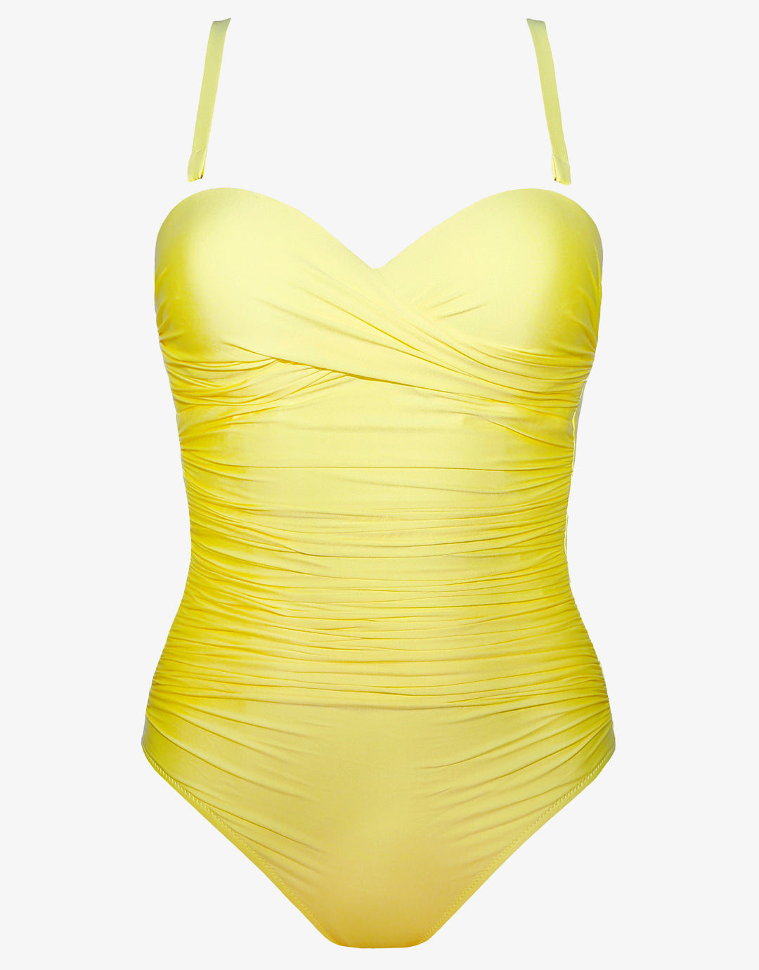 Ceylan Bandeau Swimsuit - Mimosa - Simply Beach UK