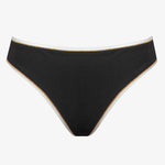 Metrics Bikini Pant - Black White and Gold - Simply Beach UK
