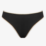 Metrics Bikini Pant - Black White and Gold - Simply Beach UK