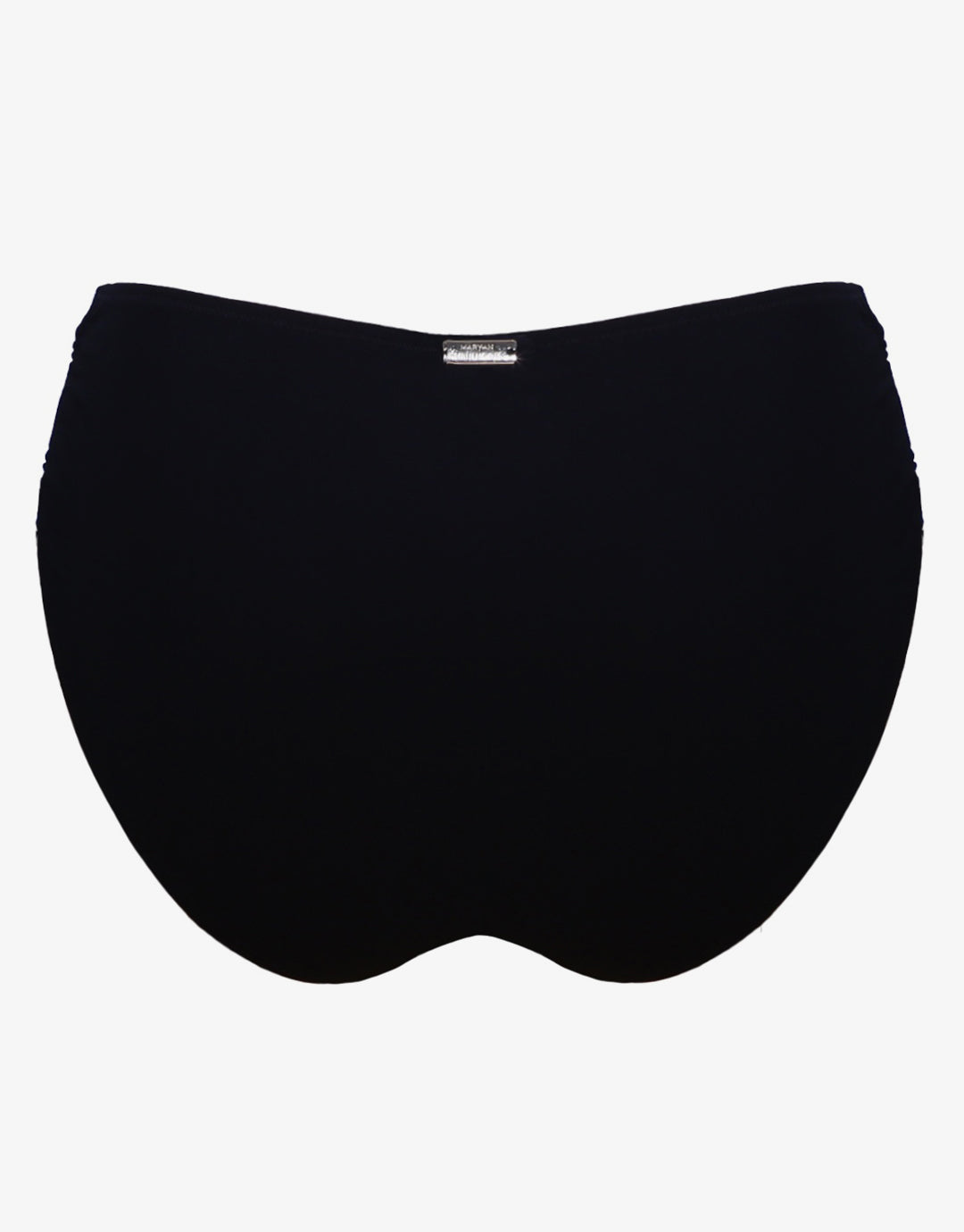 Metrics Adjustable Leg Bikini Pant - Black White and Gold - Simply Beach UK