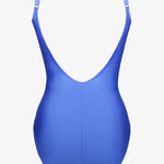 Ceylan Underwire Crossover Swimsuit - Blue - Simply Beach UK