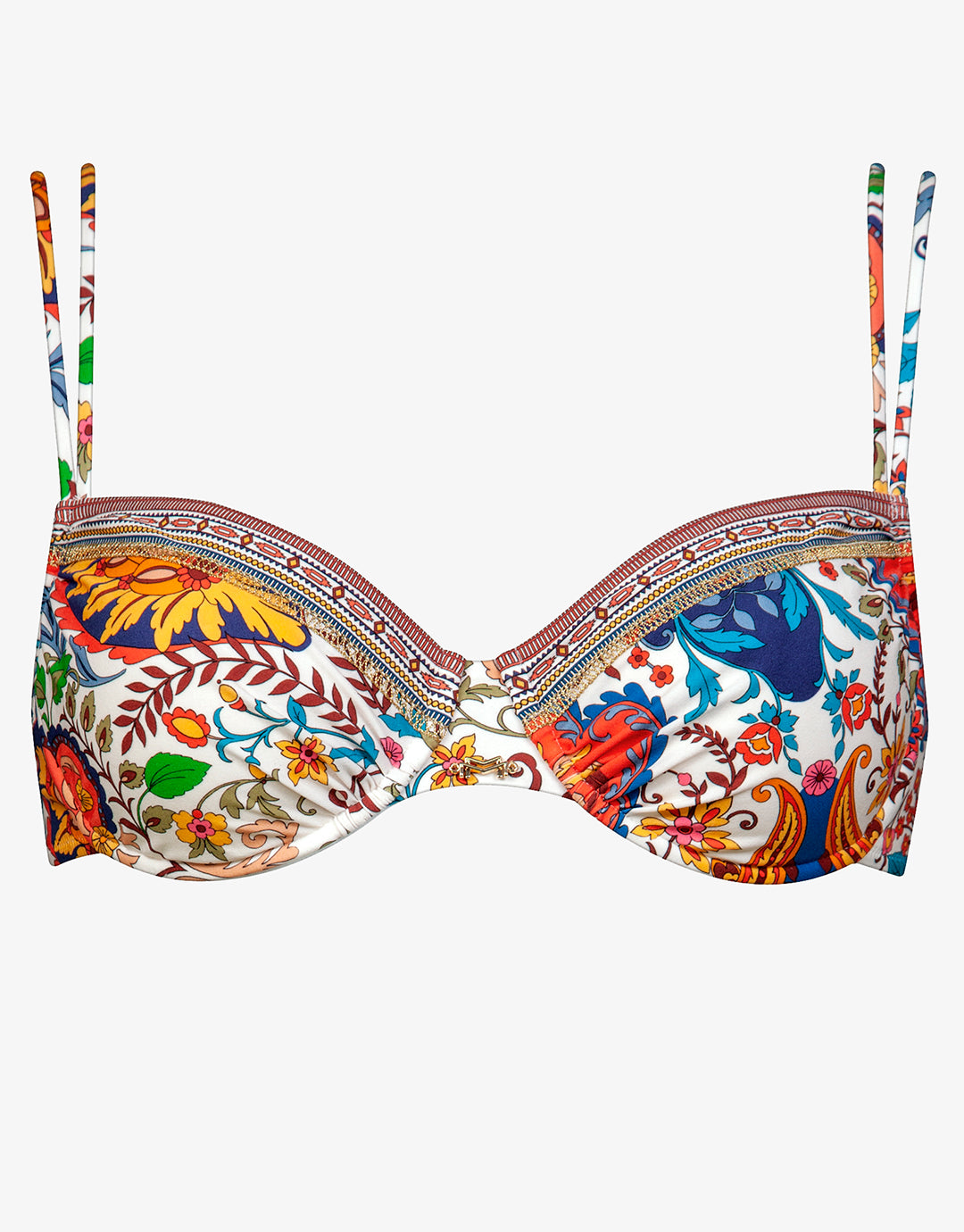 Libertine Underwired Bikini Top Vibrant White - Simply Beach UK