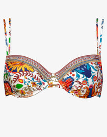 Libertine Underwired Bikini Top Vibrant White - Simply Beach UK