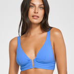 Honesty Banded Bikini Top - Horizon Blue - Simply Beach UK