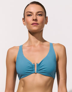 Honesty Underwired Bikini Top - Celest - Simply Beach UK