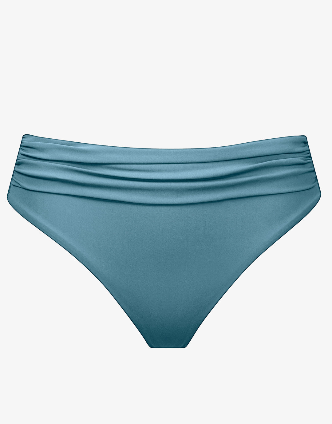 Honesty Gathered Band Bikini Pant - Celest - Simply Beach UK