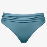 Honesty Gathered Band Bikini Pant - Celest - Simply Beach UK