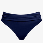 Honesty Gathered Band Bikini Pant - Navy - Simply Beach UK