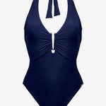 Honesty Halter Swimsuit - Navy Blue - Simply Beach UK