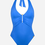 Honesty Halter Swimsuit - Horizon Blue - Simply Beach UK